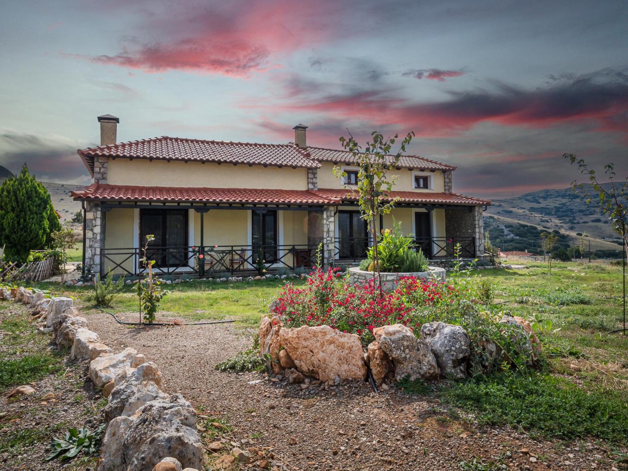 Chalet Renata 1 Livadi Arachovas Kalivia  Экстерьер фото