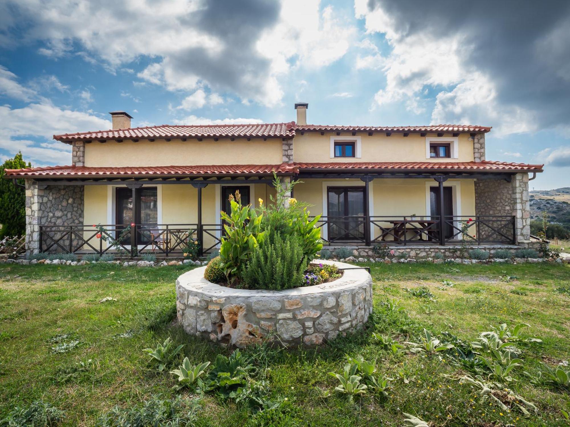 Chalet Renata 1 Livadi Arachovas Kalivia  Экстерьер фото